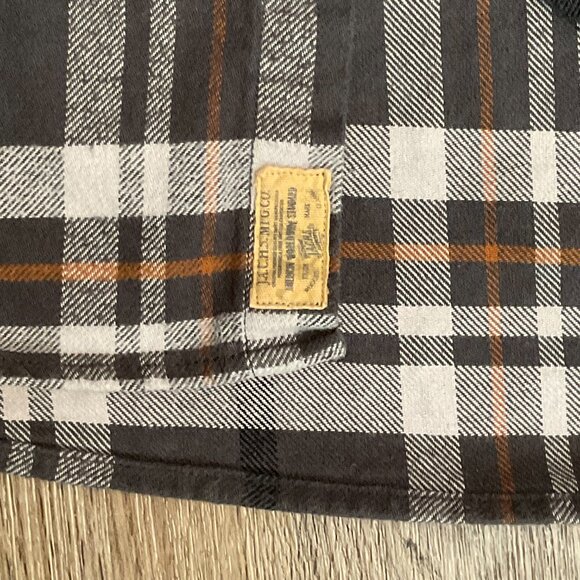 Jachs Men's Brawny Heavy Flannel‎ Shirt Jacket Plaid Cotton Size XLT - Picture 3 of 8